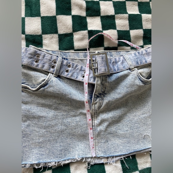 Bershka low rise denim skirt - Picture 5 of 8